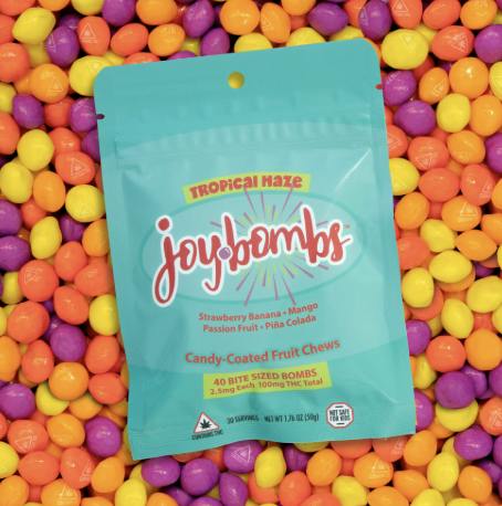Joyibles Tropical Haze 1 Pack 2.5mg