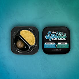 TRIBE SPLITS - Lemon Grass- Live Bubble Hash & KIEF MEDLEY - 2G