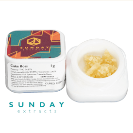 1g Concentrate Cake Boss - INDICA