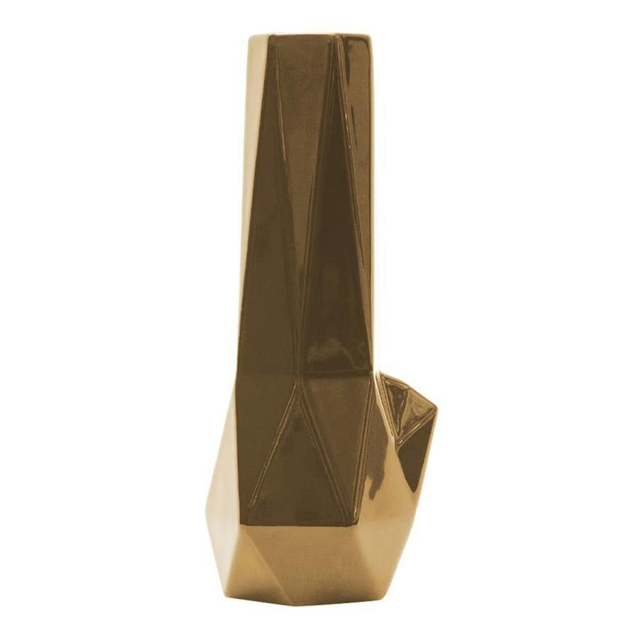 Gold Hexagon Ceramic Water Pipe by BRNT