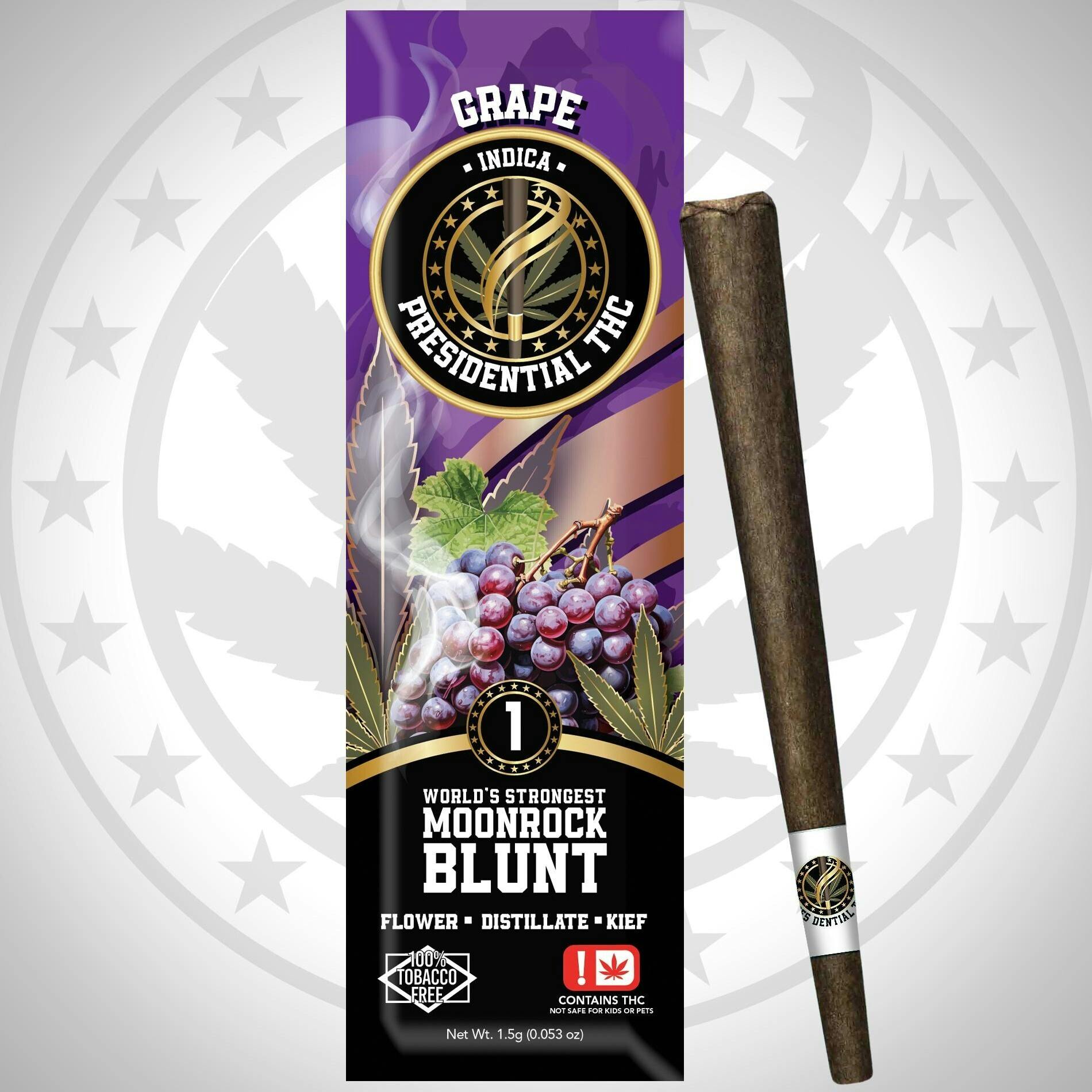 Grape | Moon Rock Infused Blunt | 1.5g