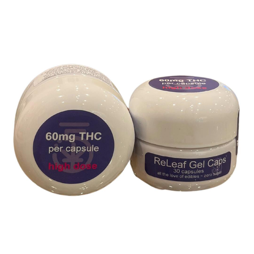 5 Leaf Lab - 60mg THC Gel Capsules (30ct)