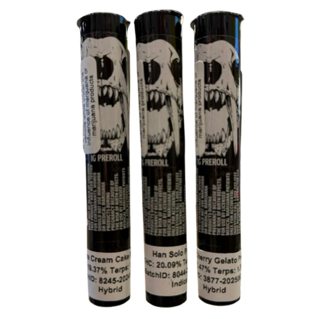 Primal - Lemon Cherry Gelato (H) - 1g Flower Pre Roll