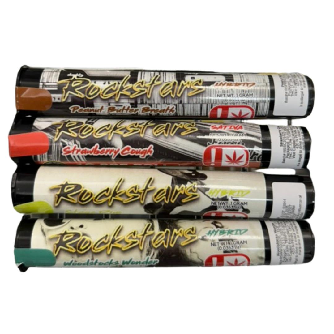 Rockstars - Backstage Buds (H) - Flower Pre Roll (1g)