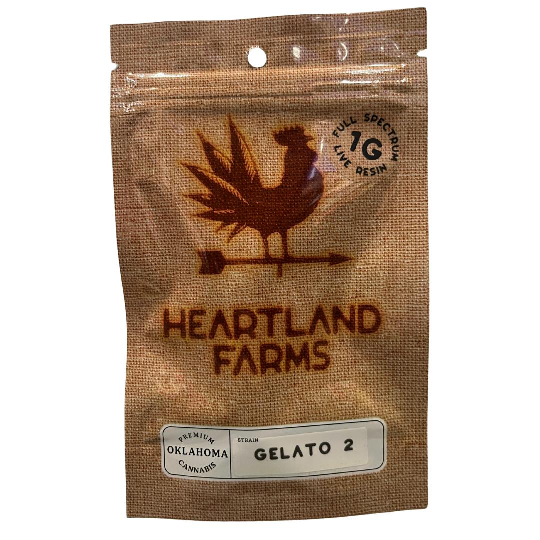 Heartland - Gelato 2 (I) - Live Resin Disposable (1g)