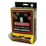 Pipe Screens Brass Wallet Pack
