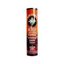 HIGH COUNTRY CONES - SATIVA - KIEF INFUSED PRE ROLL 0.5G 2 PACK - 1G