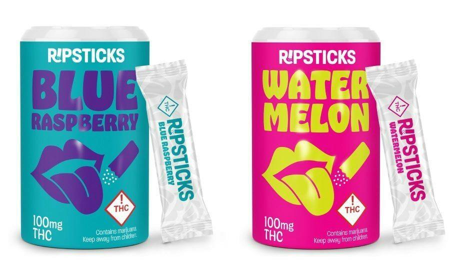 RIPPLE - BLUE RASPBERRY - SATIVA - RIPSTICK - 100MG