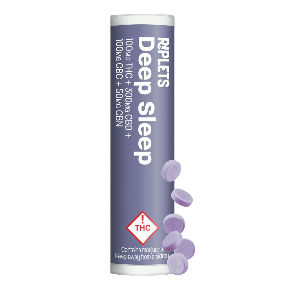 DEEP SLEEP THC:CBD: CBC: CBN : RIPLETS - 100MG