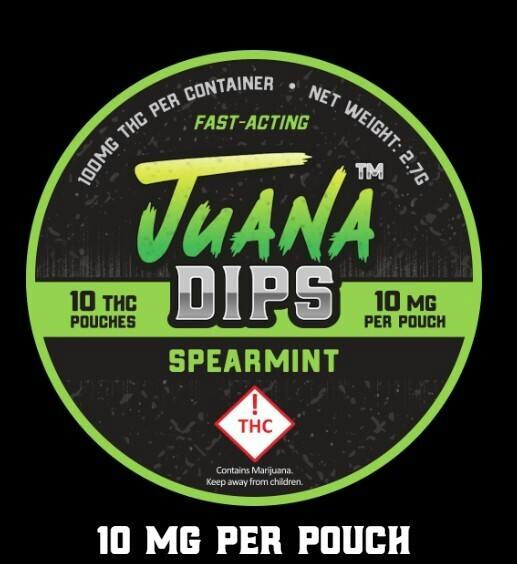 JUANA DIPS - SPEARMINT - DIPS - 100MG