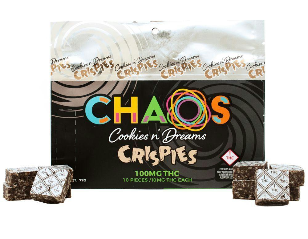 CHAOS CRISPIES - COOKIES N DREAMS - CRISPIE - 100MG