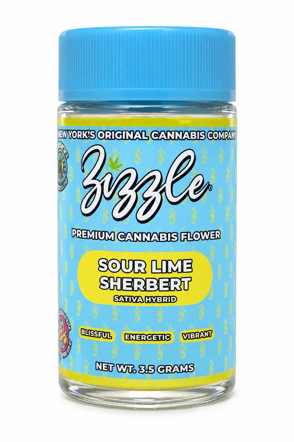 ZIZZLE | SOUR LIME SHERBERT | 3.5G