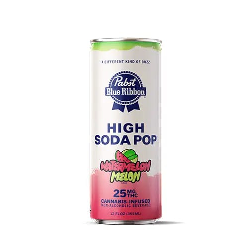 Watermelon Melon 25MG High Soda 4PK 12OZ