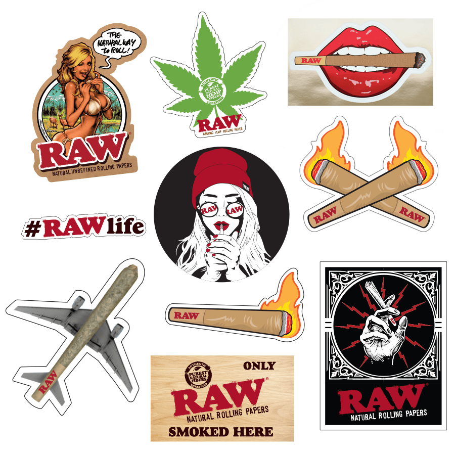 RAW STICKERS