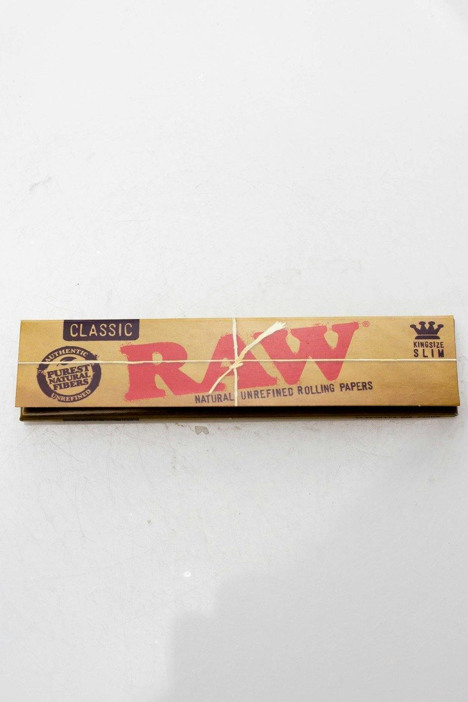 RAW Natural Unrefined Rolling Paper King Size Slim