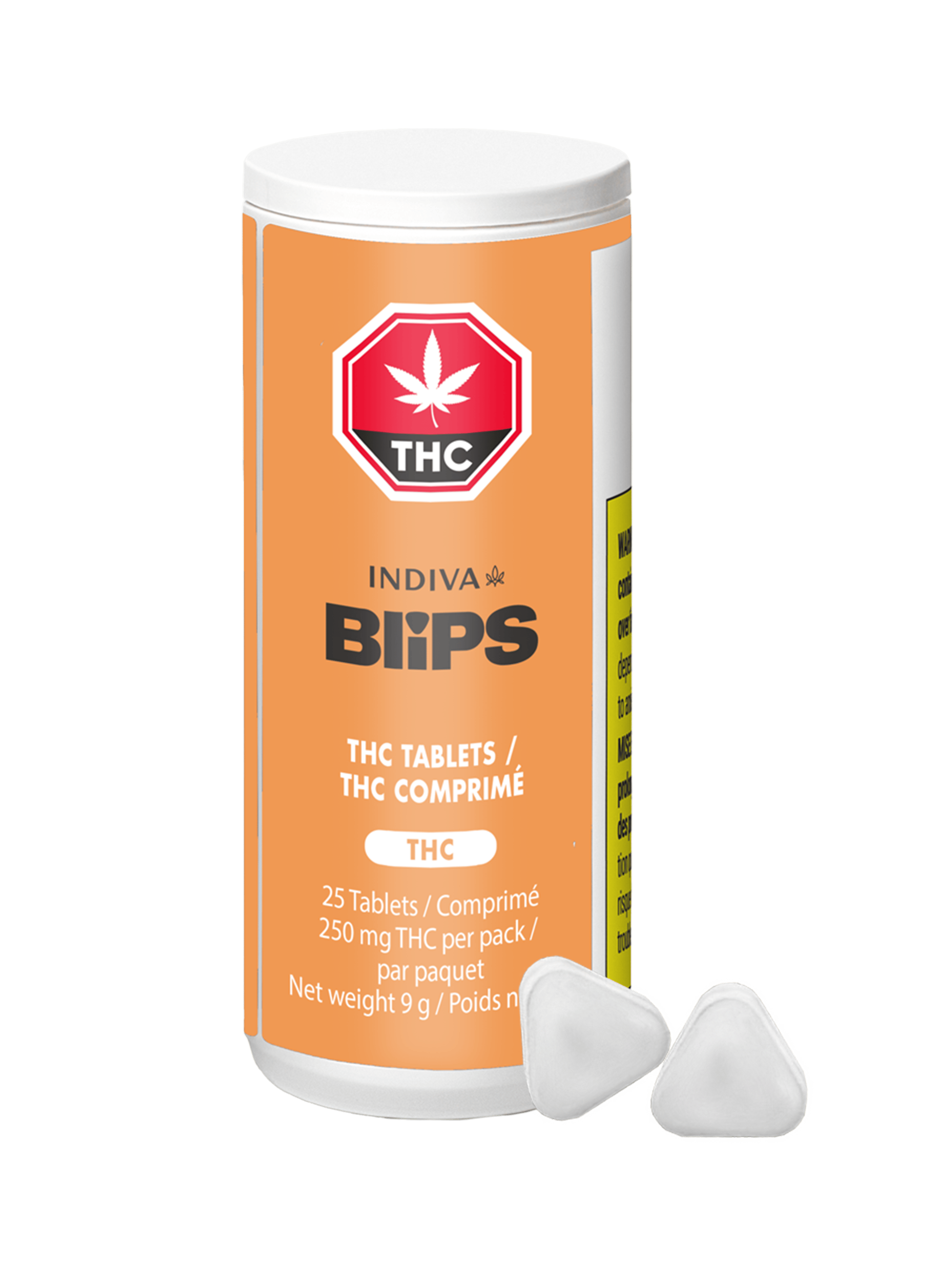 Indiva Blips - THC Tablets - 25 caps