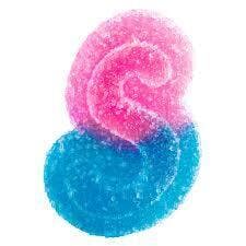 SOURZ by Spinach - Fully Blasted Blue Raspberry Watermelon Gummy - 1 Pack