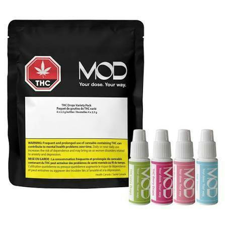 MOD - THC Drops Variety Pack - 12ml