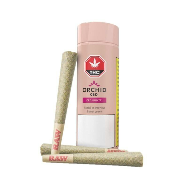 Orchid CBD - CBD Runtz Pre-Roll - 5x0.5g