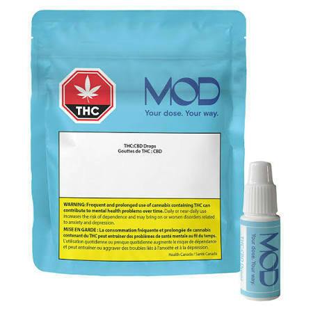 MOD - THC:CBD Drops - 3ml