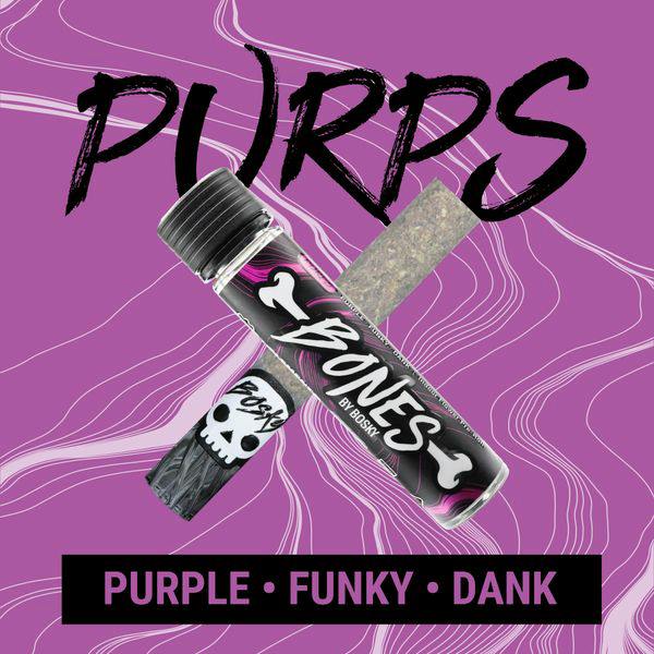 BOSKY | Cherry Zeltzer | Bones Pre-Roll | Purps | 1.5g