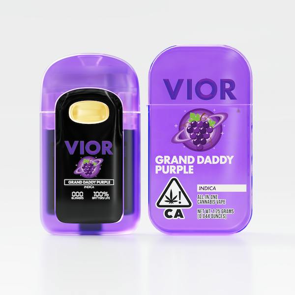 VIOR EXTRACTS - THC ALL IN ONE - GRANDDADDY PURPLE - 1.25G