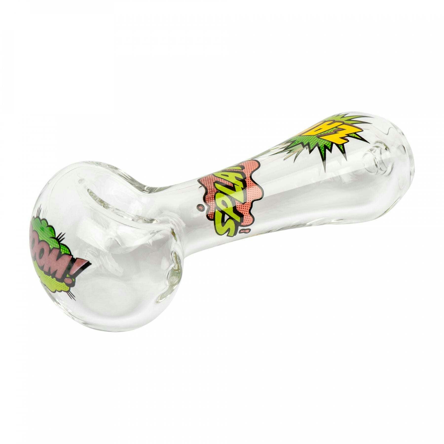 4" Villain Hand Pipe Clear
