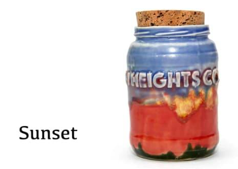Sunset Stash Jar - Northern Heights Co.