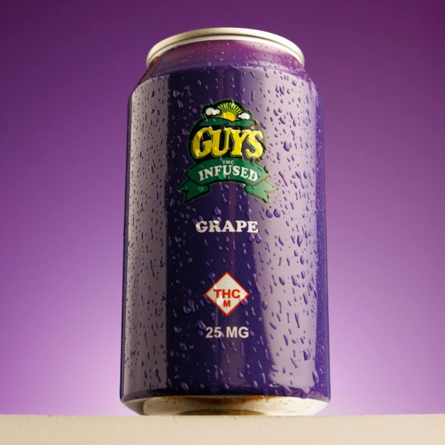 25MG INFUSED GRAPE SODA