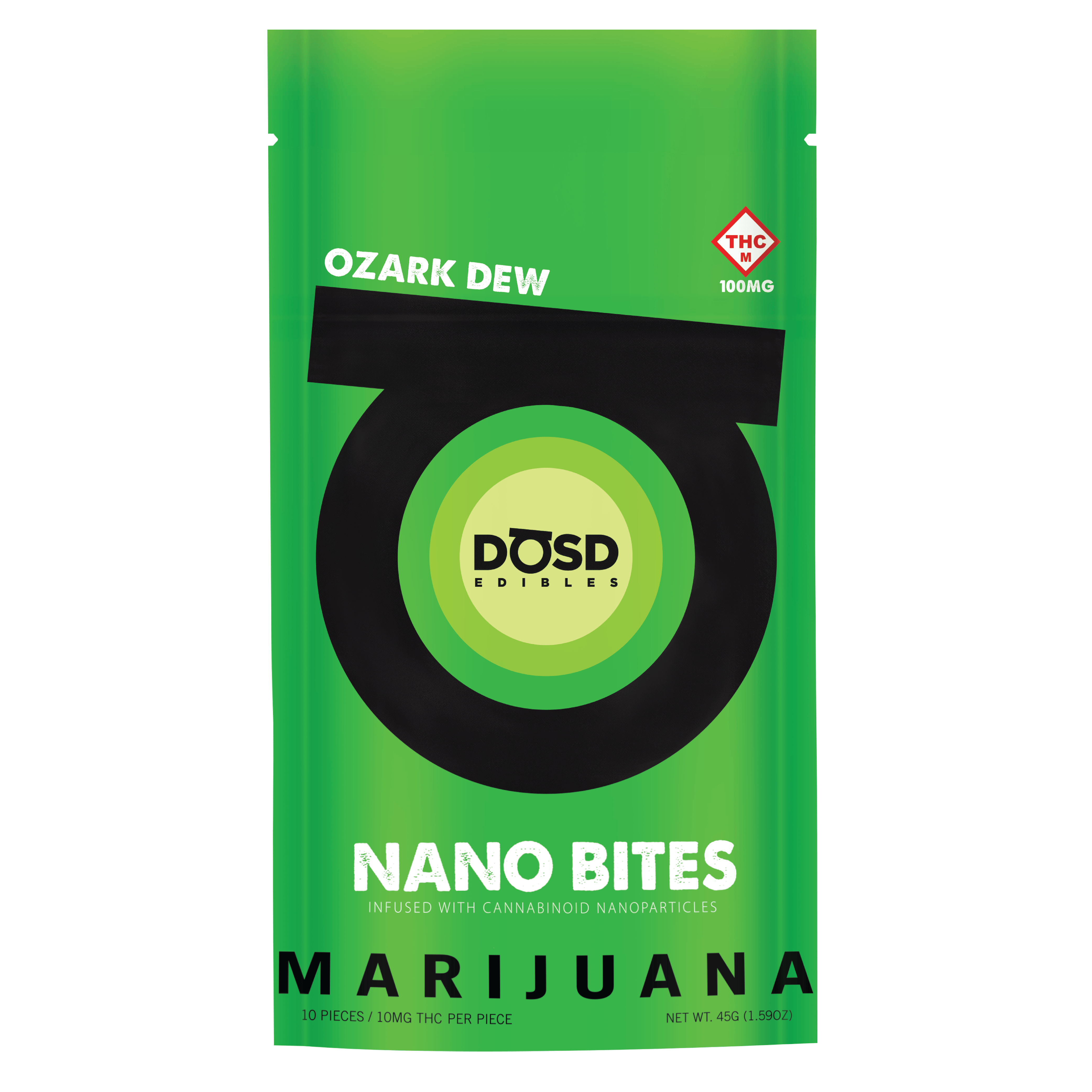 100MG OZARK DEW NANO BITES at SWADE Dispensary Warrensburg