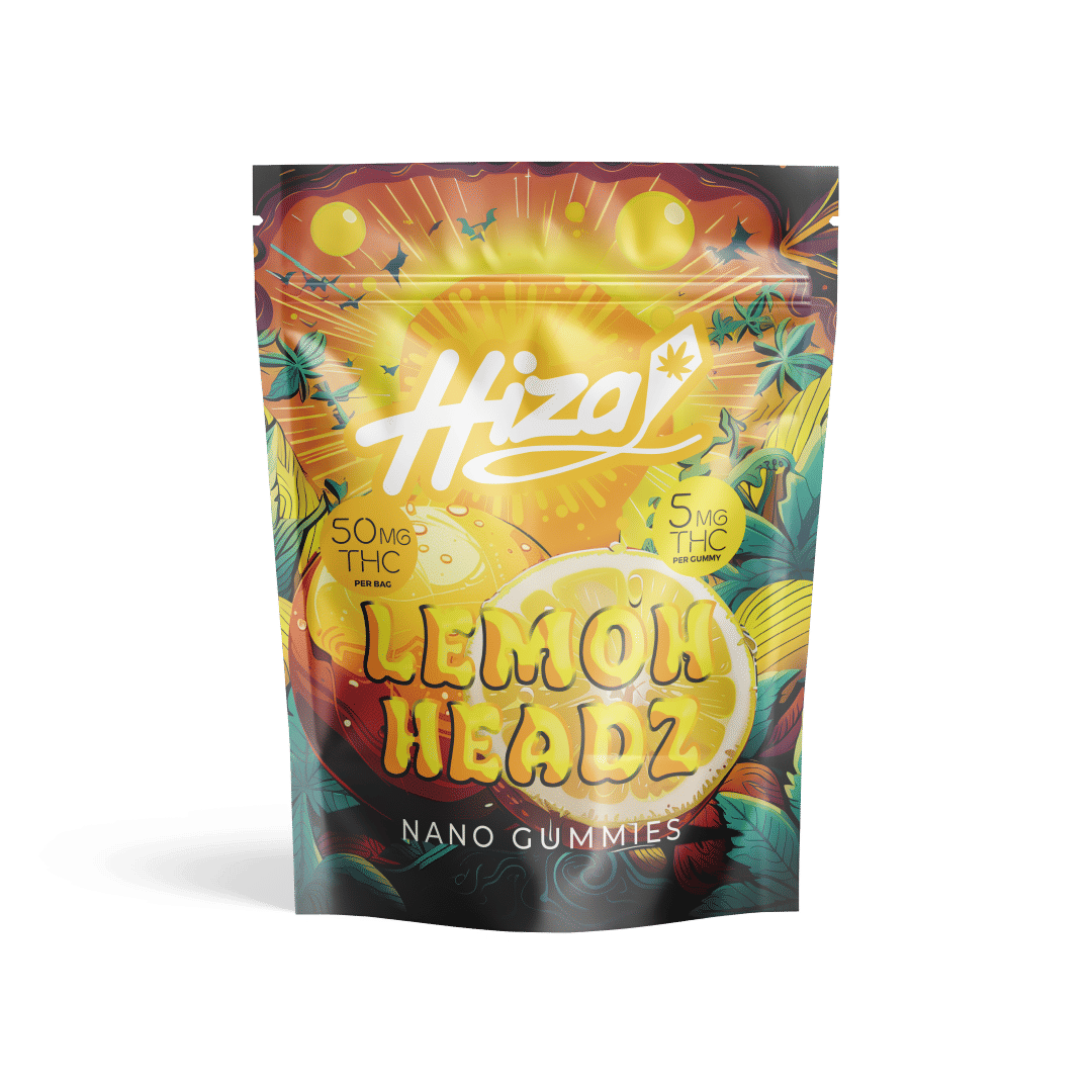 HizaKyte - Lemon Headz Gummies - Single Pack