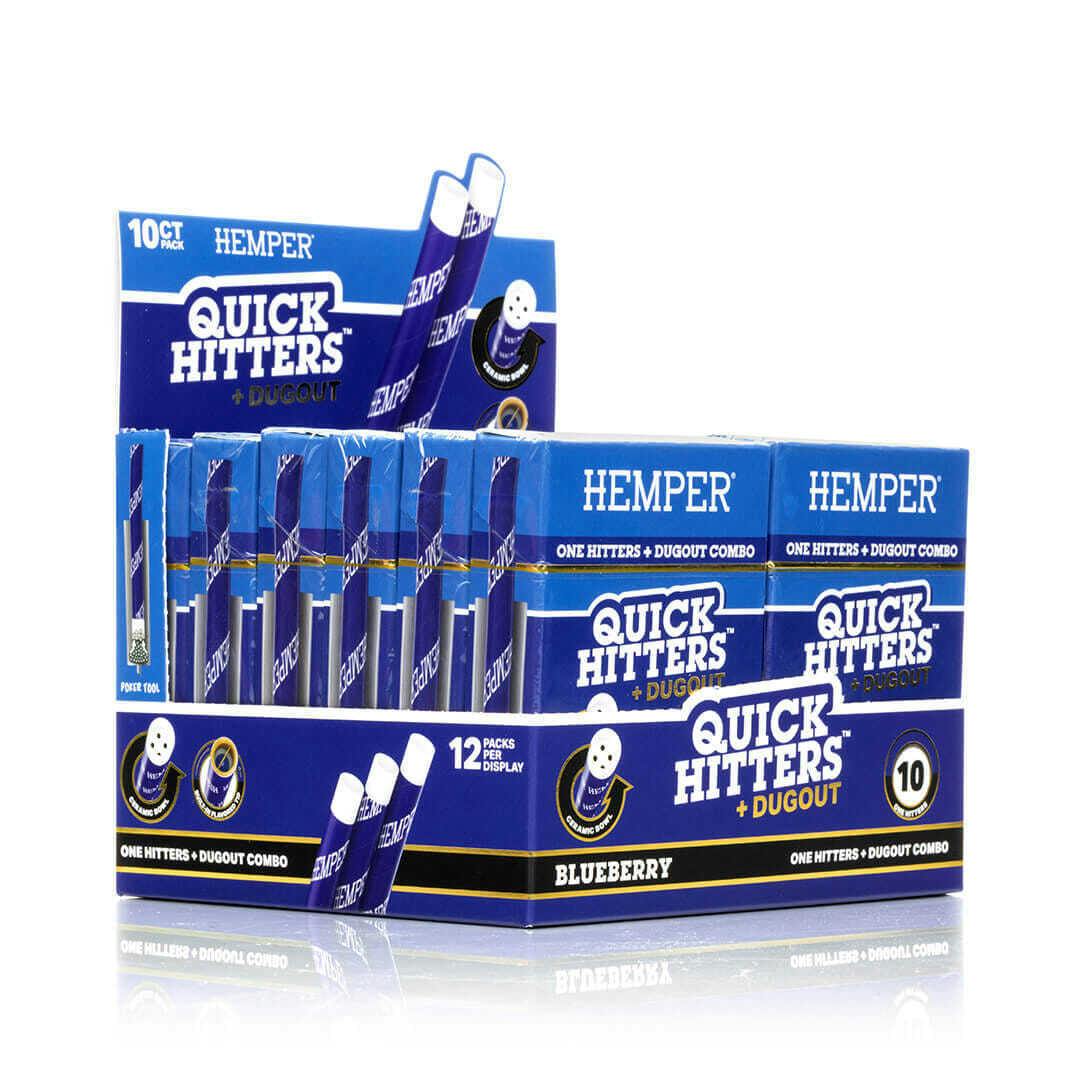 Hemper - Blueberry Quick Hitters Dugout 10-Pack - Blueberry