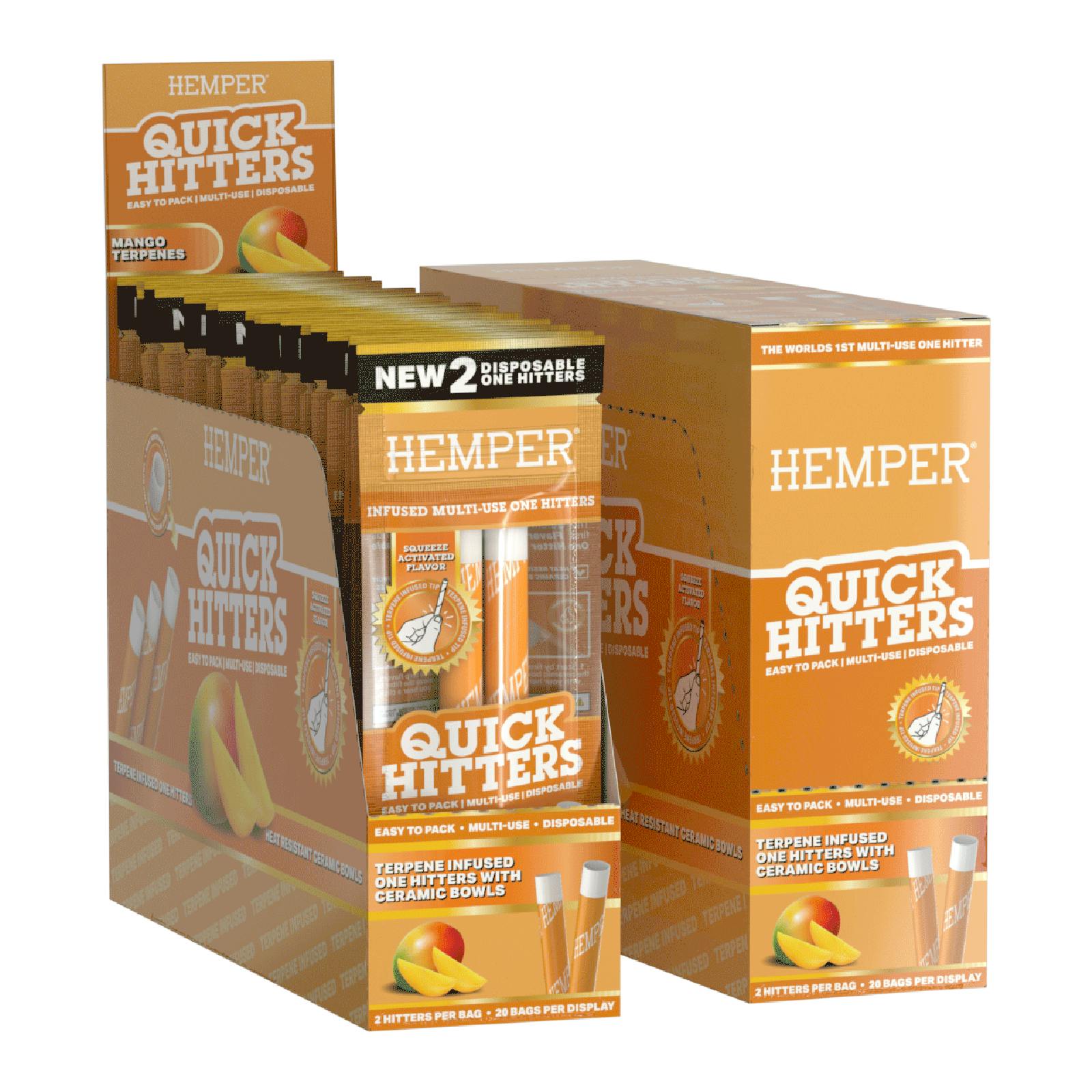 Hemper - Mango Quick Hitters 2PK - Disposable One Hitter
