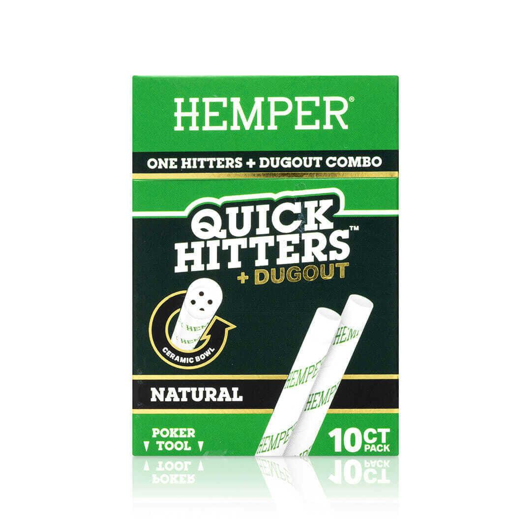 Hemper - Unflavored Quick Hitters Dugout 10-Packs