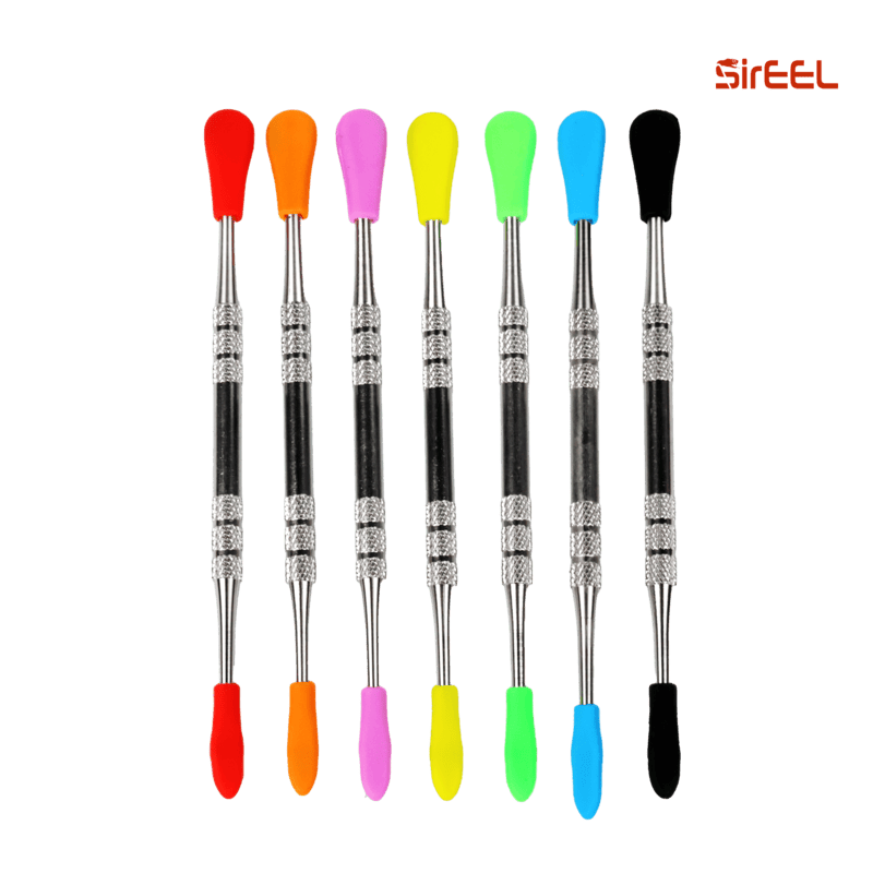 SirEEL - Metal Dabber with Silicone Tips - Assorted Colors