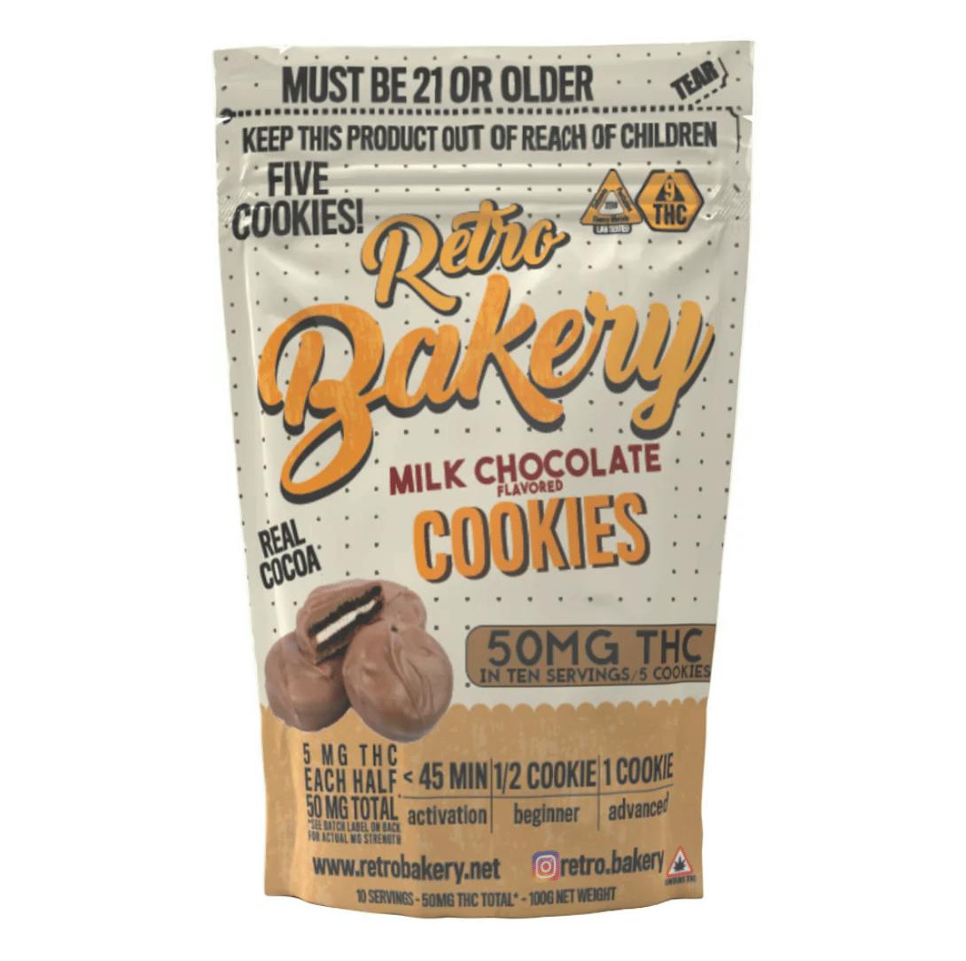 Retro Bakery - Milk Chocolate Cookies - Single Pack