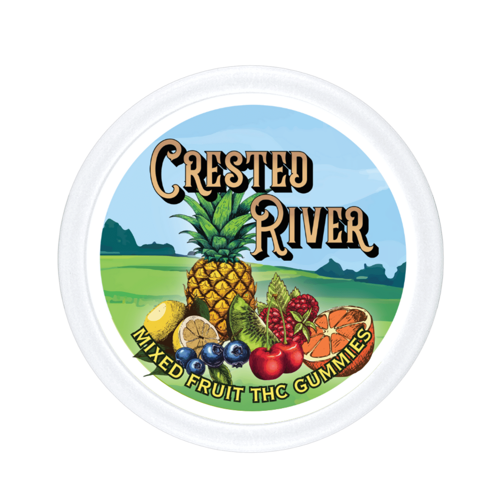 Crested River - Mixed Fruit Gummies w/ THC