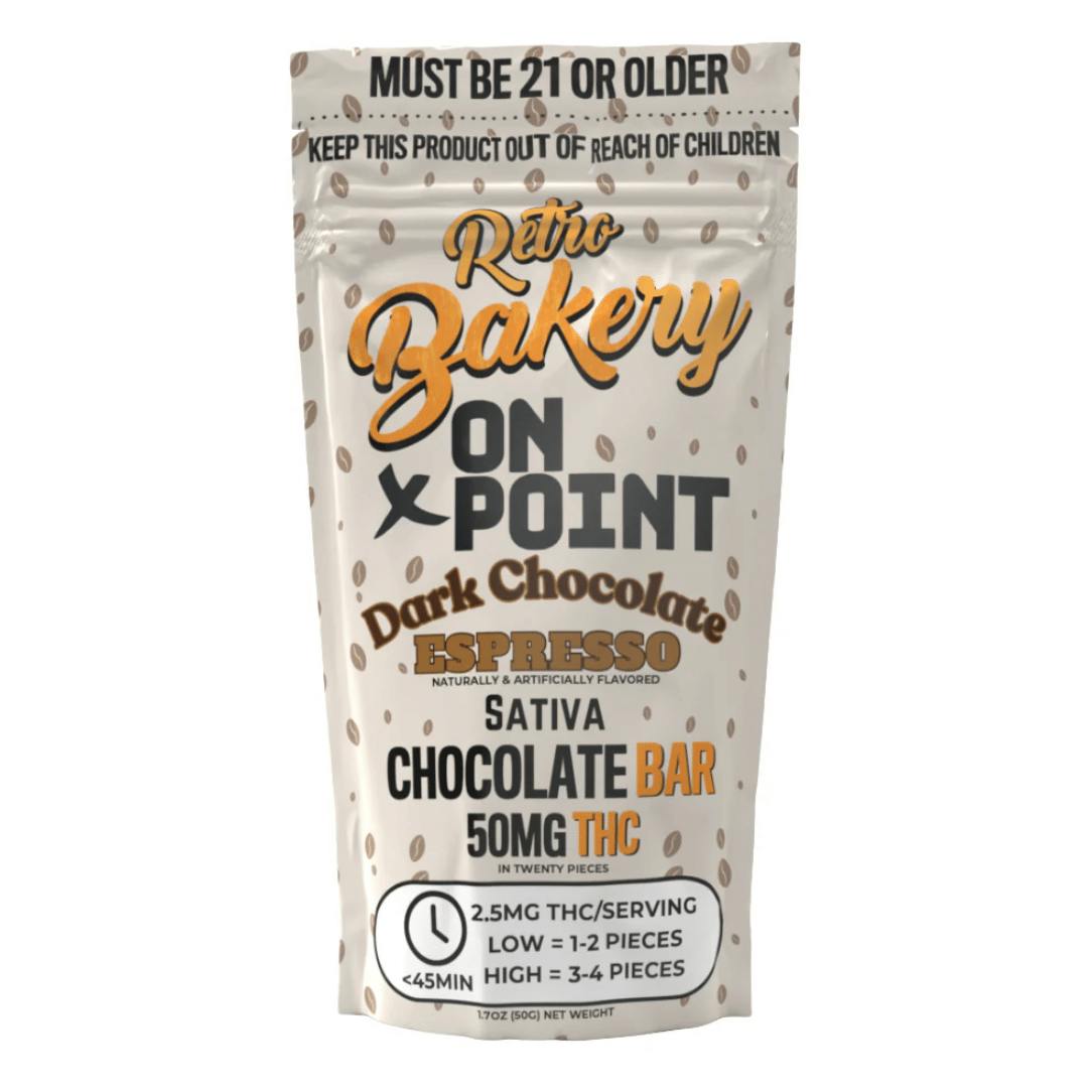 Retro Bakery - Espresso Dark Chocolate Bar