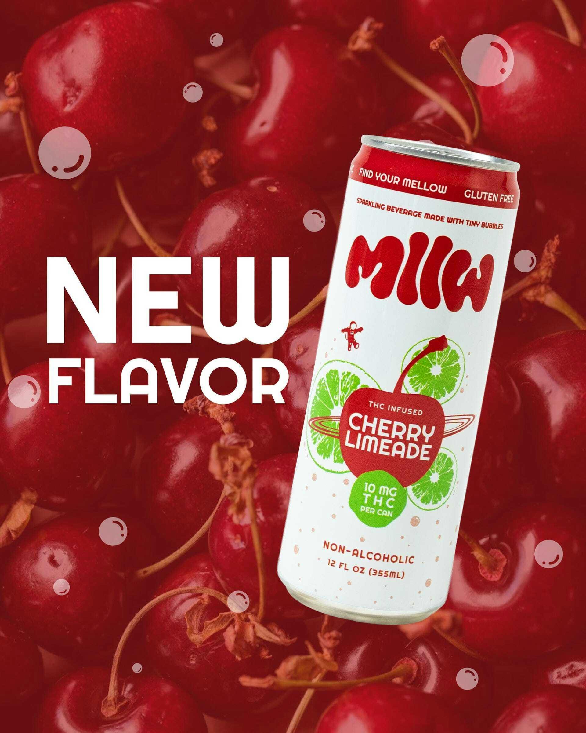 MLLW - Cherry Sparkling Limeade - 4 Pack