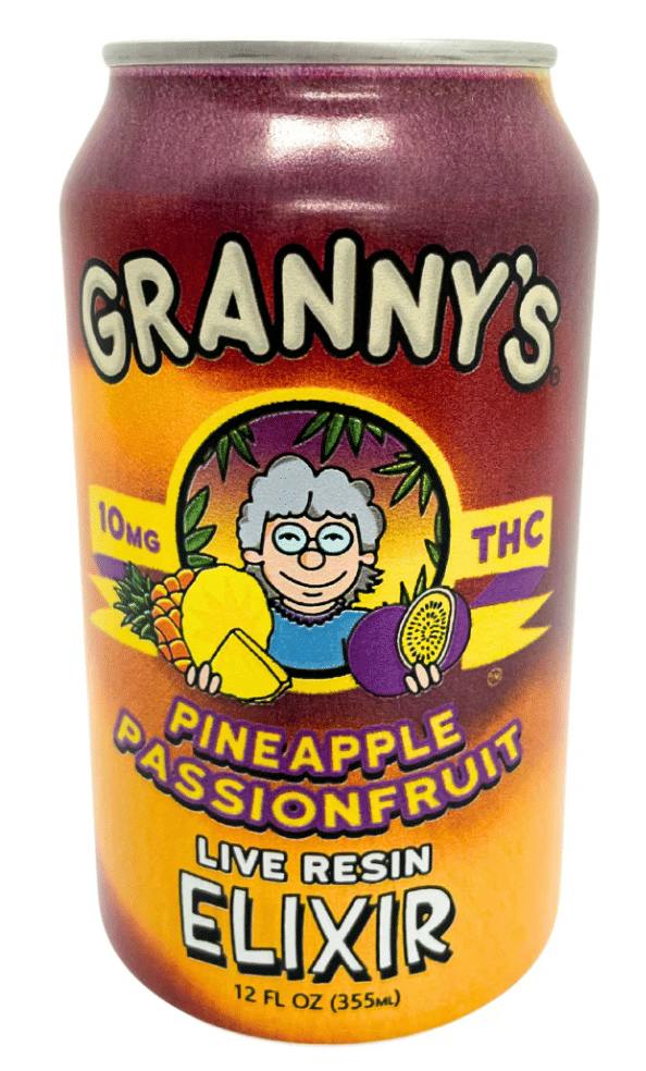 Granny's - Pineapple Passionfruit Elixir - Single Can