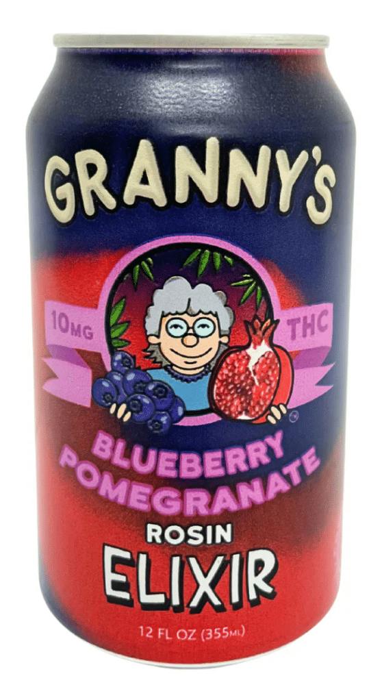 Granny's - Blueberry Pomegranate Elixir - Single Can