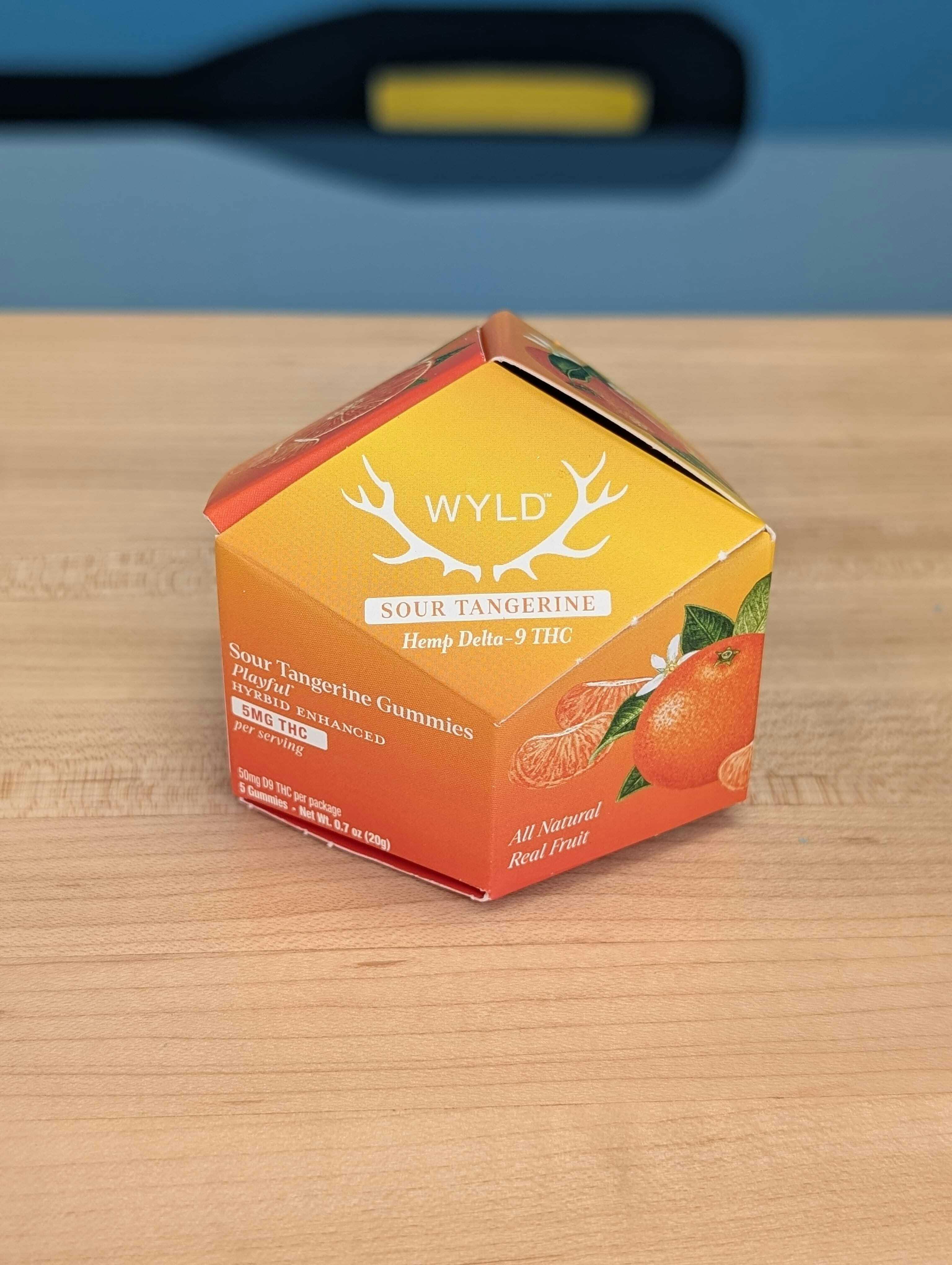 WYLD - Sour Tangerine Gummies - 50mg - 5ct - Single Pack