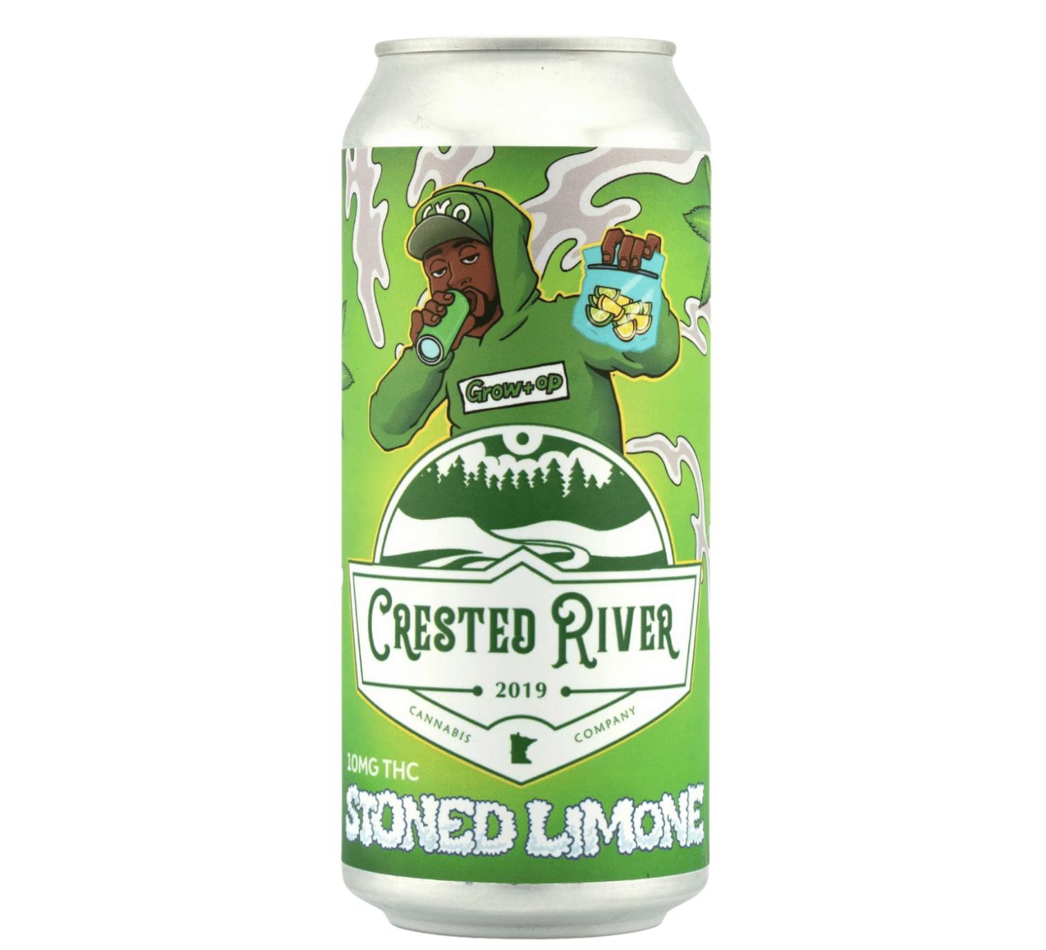 Crested River - Stoned Limone Soda - Single Can