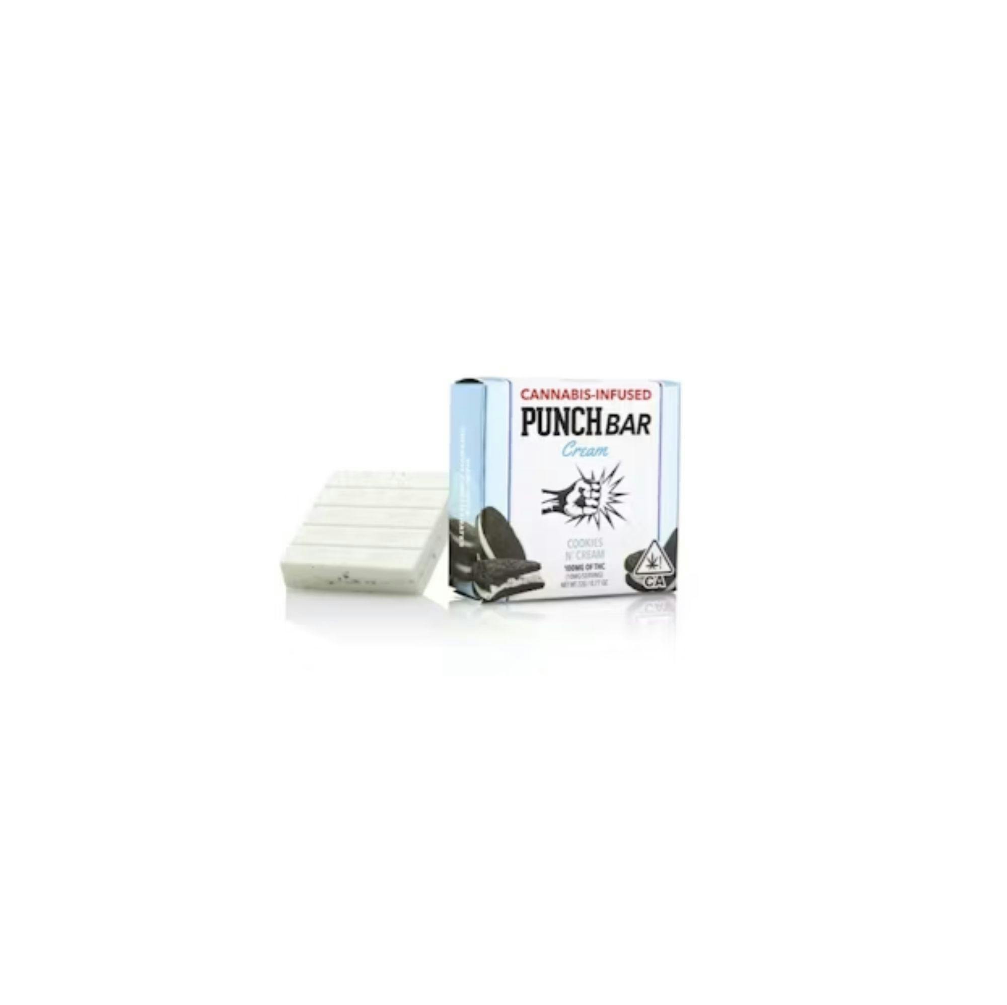 Punch Bar Cookies N Cream 100mg