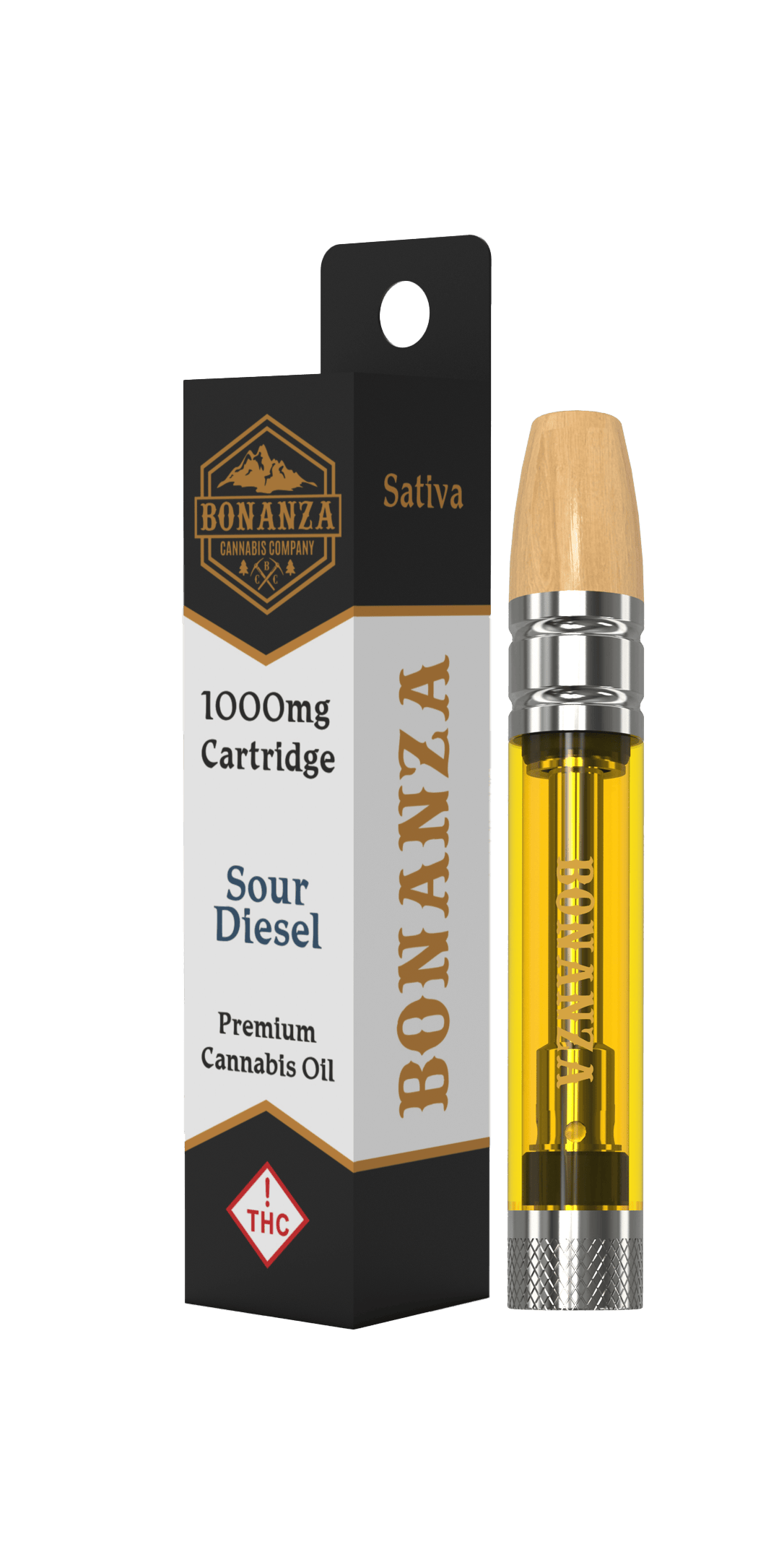 Bonanza - Cartridge - 1g - - Sour Diesel (S) cannabis product