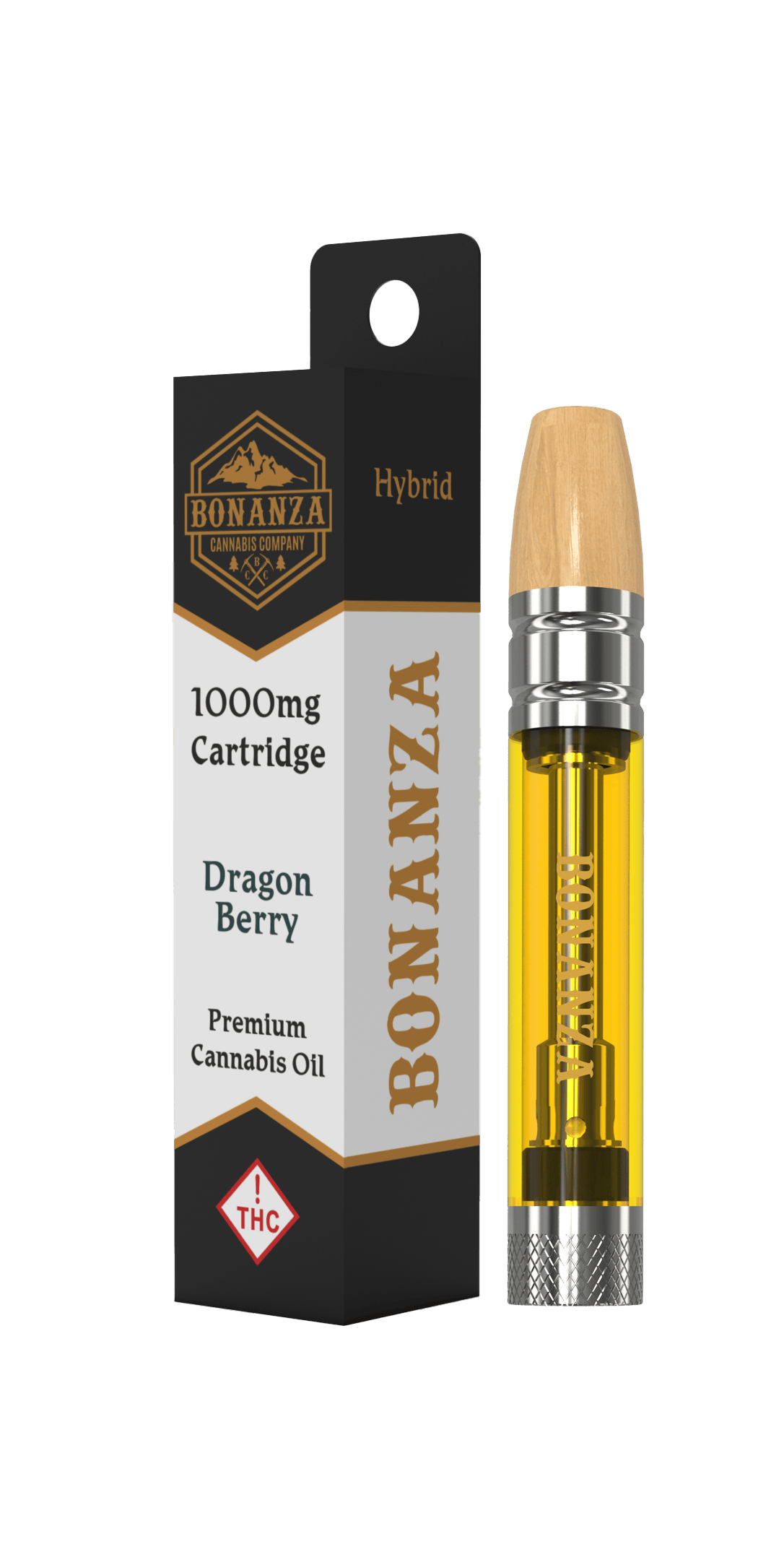 Bonanza - Cartridge - 1g - - Dragon Berry (H) cannabis product