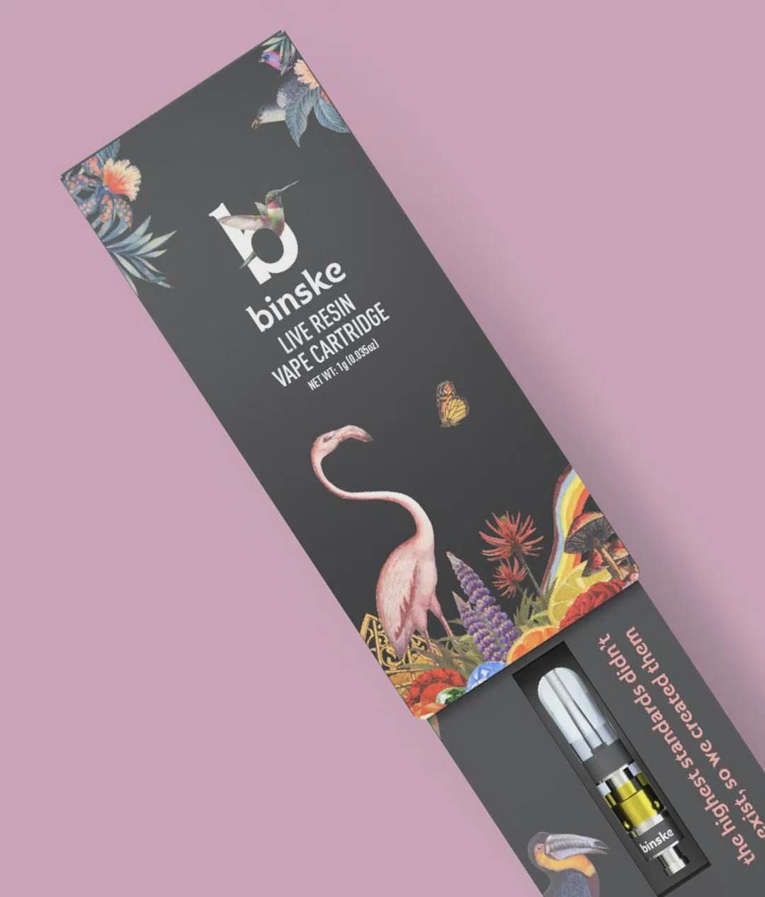 COS Binske Cartridge Live Resin 1G - Grape Syrup