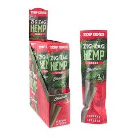Zig Zag Hemp Cones 2Pk | Shortcake