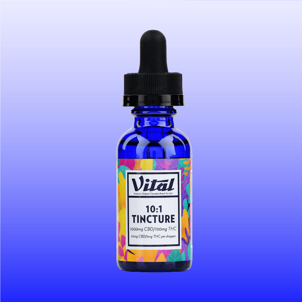 Vital 10:1 CBD:THC Dropper 100mg Oil Based