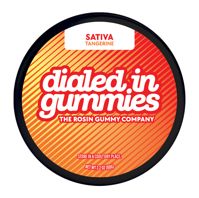 Dialed In Gummies Tangerine Gummy 100mg